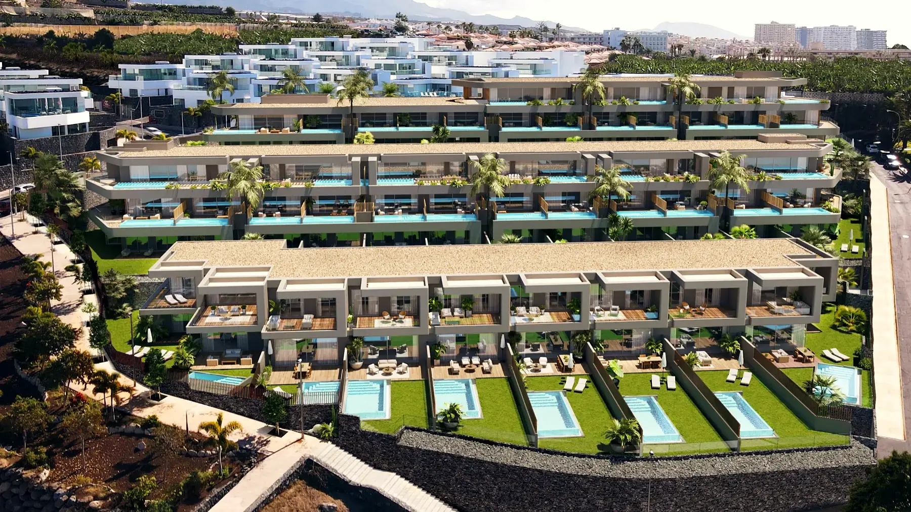 Villa — Rocabella · Adeje — AMOENUS — Villas, duplex et penthouses face à l’océan, Rocabella · Adeje