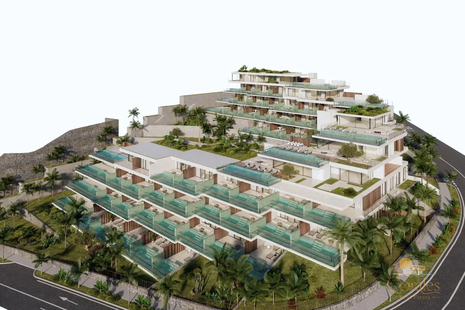 ENA Luxury Homes — Résidences neuves avec piscine privée, Los Cristianos — photo 2