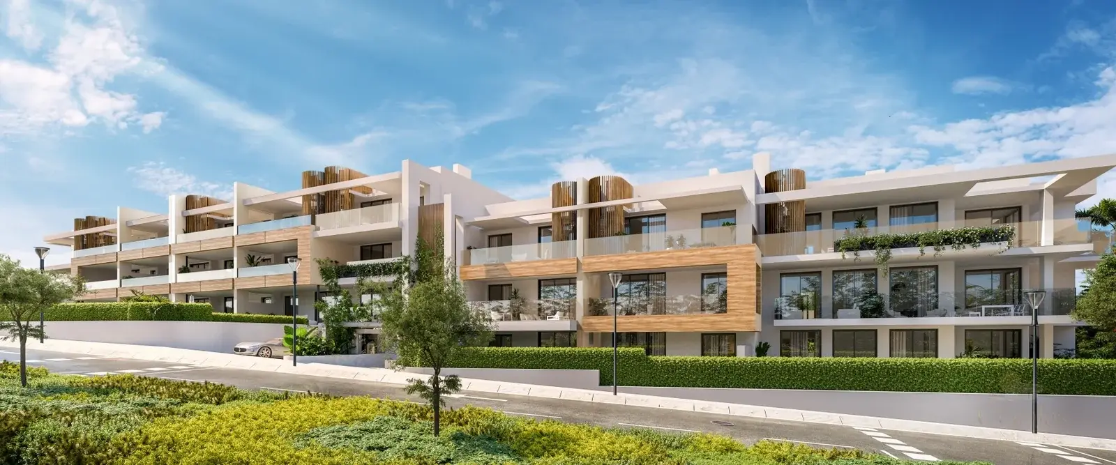 Lomas 3 — Attiques neufs avec terrasse vue mer, El Higuerón — photo 2