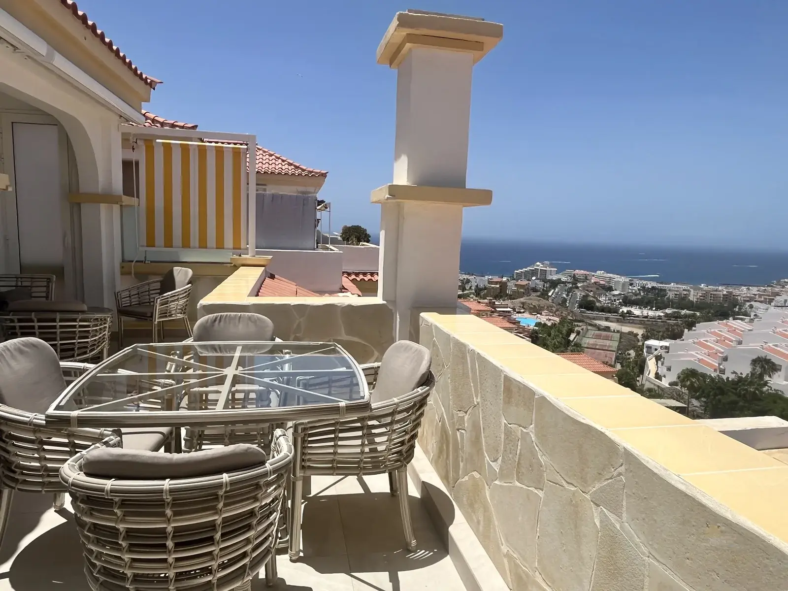 Appartement — Torviscas Alto — Ático rénové vue océan — Résidence Windsor Park, Torviscas Alto