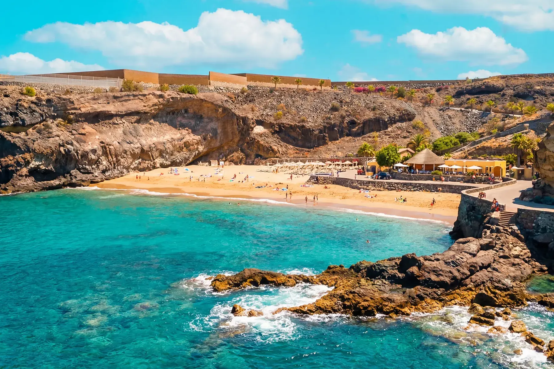 Vue du quartier Abama à Tenerife