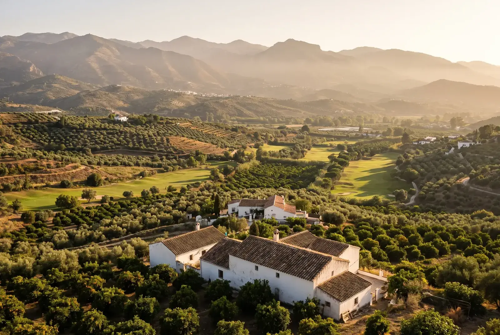 Vue du quartier Alhaurín — Vallée du Guadalhorce