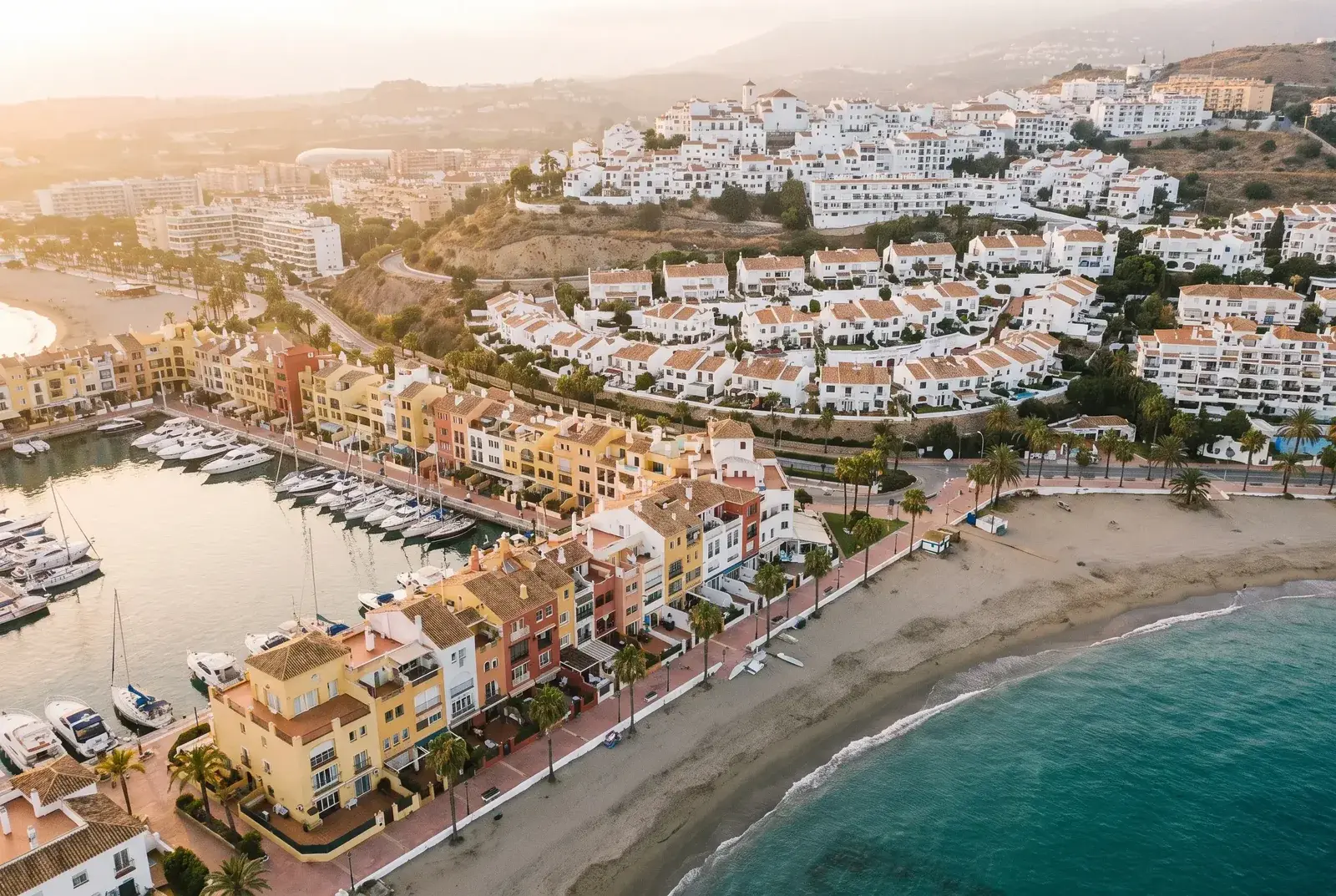 Vue du quartier Benalmádena — Costa & Pueblo