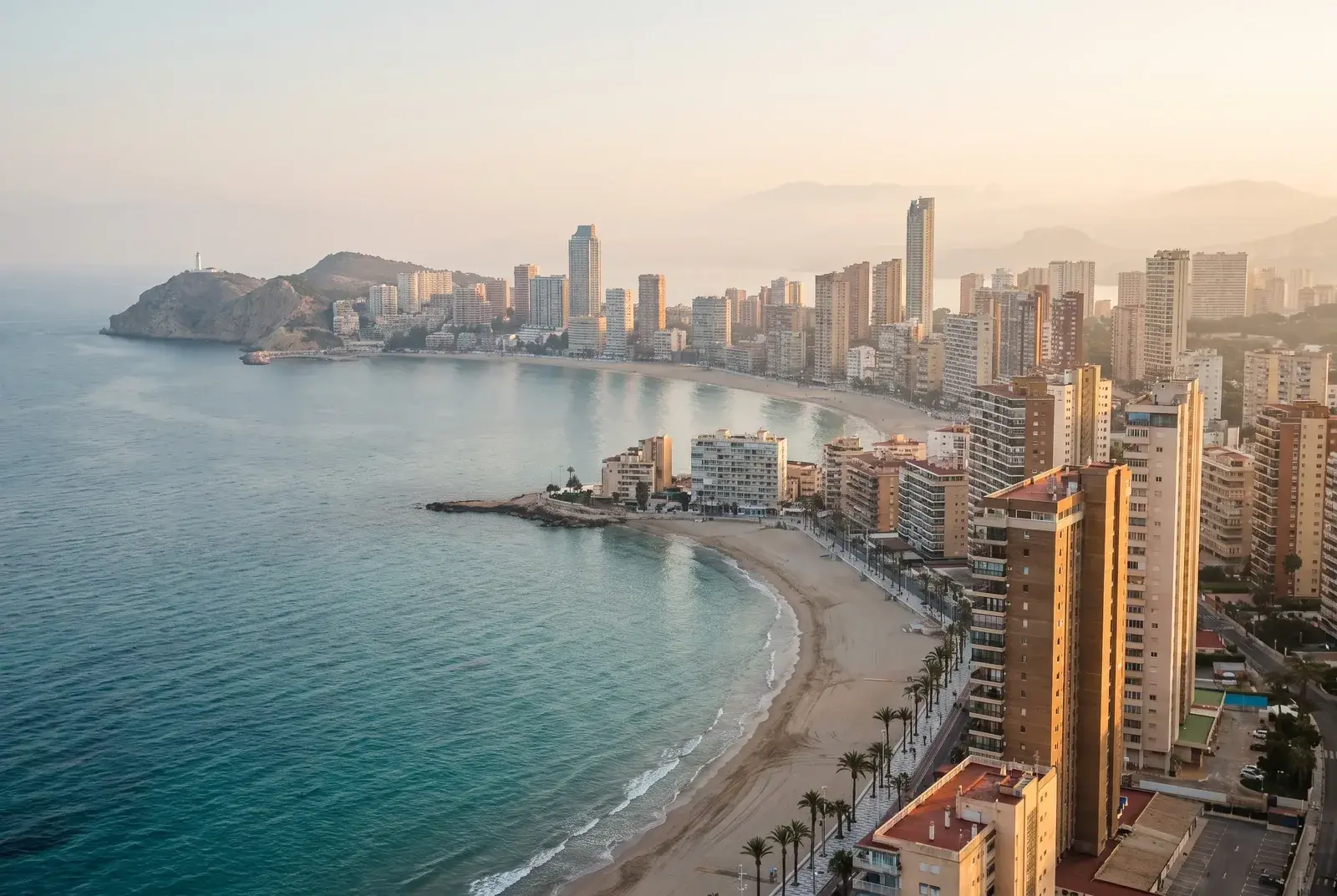 Vue du quartier Benidorm