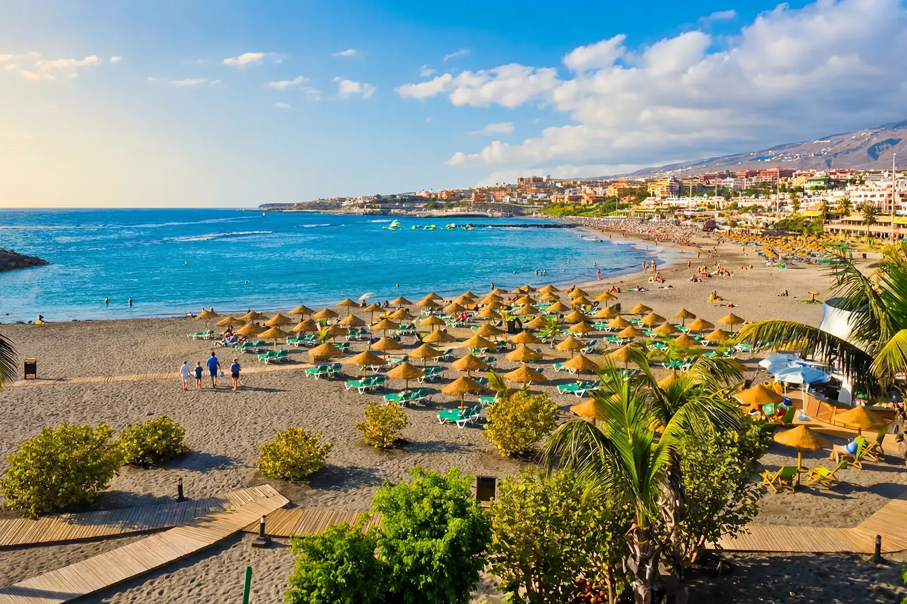 Vue du quartier Fañabé – Torviscas à Tenerife