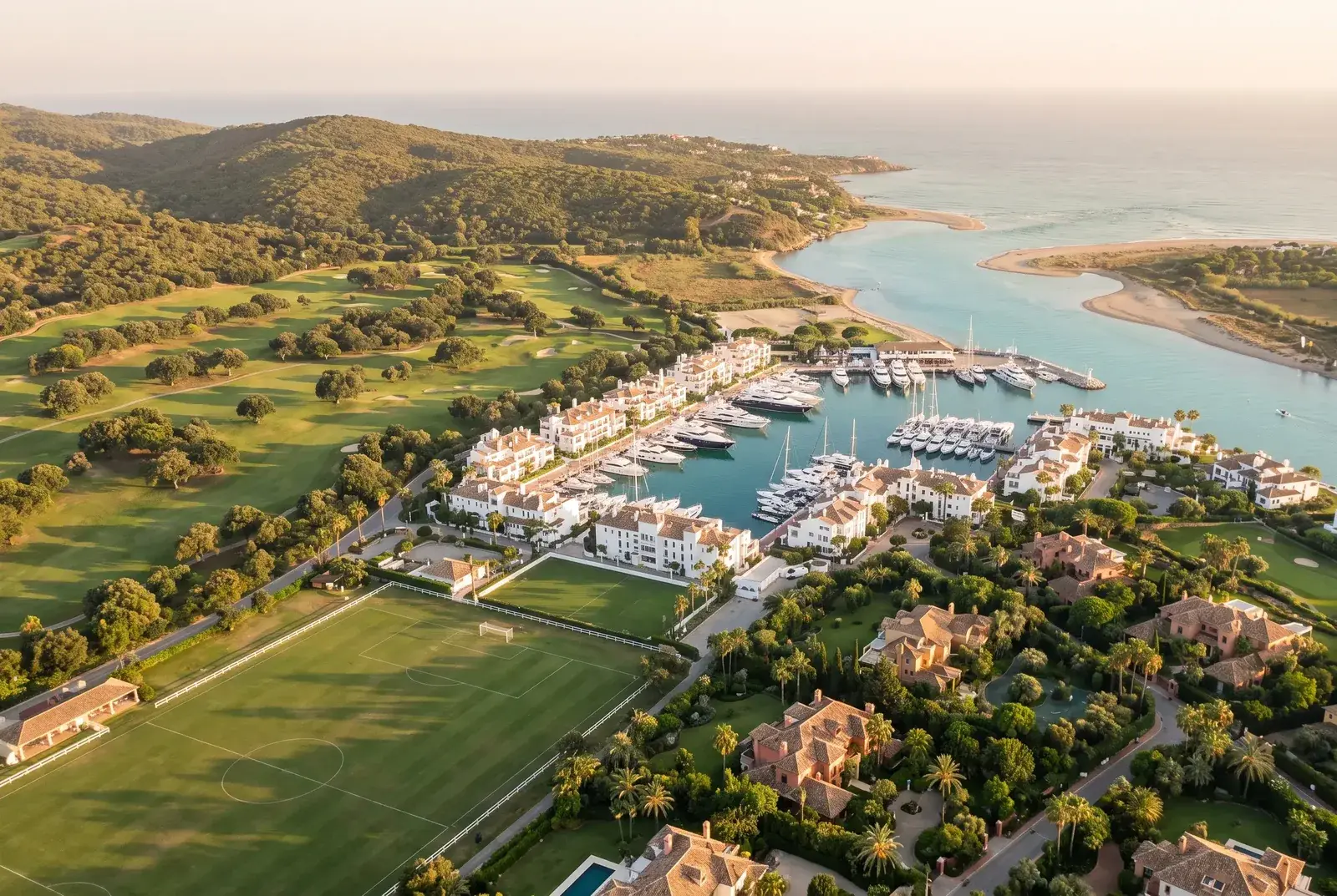 Vue du quartier Sotogrande