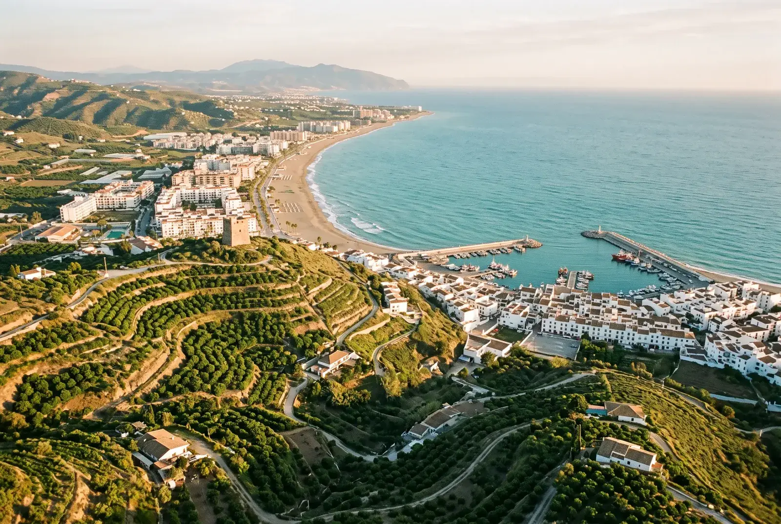 Vue du quartier Vélez-Málaga — Torrox Costa