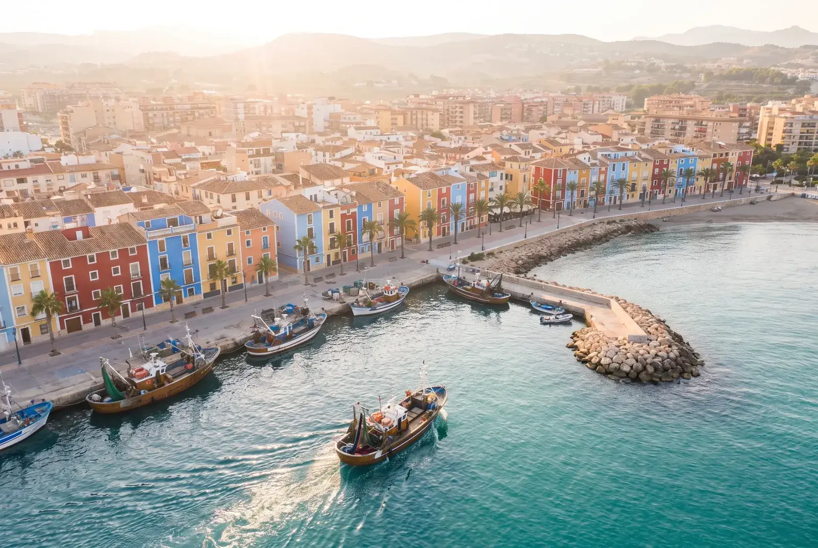 Vue du quartier Villajoyosa — La Vila Joiosa