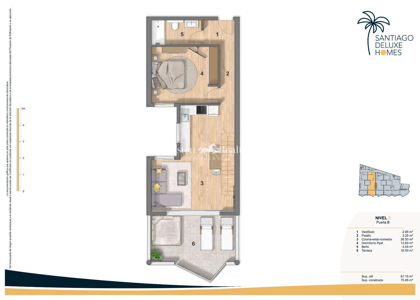 Apartamento de 3 dormitorios — Puerto de Santiago — foto 4