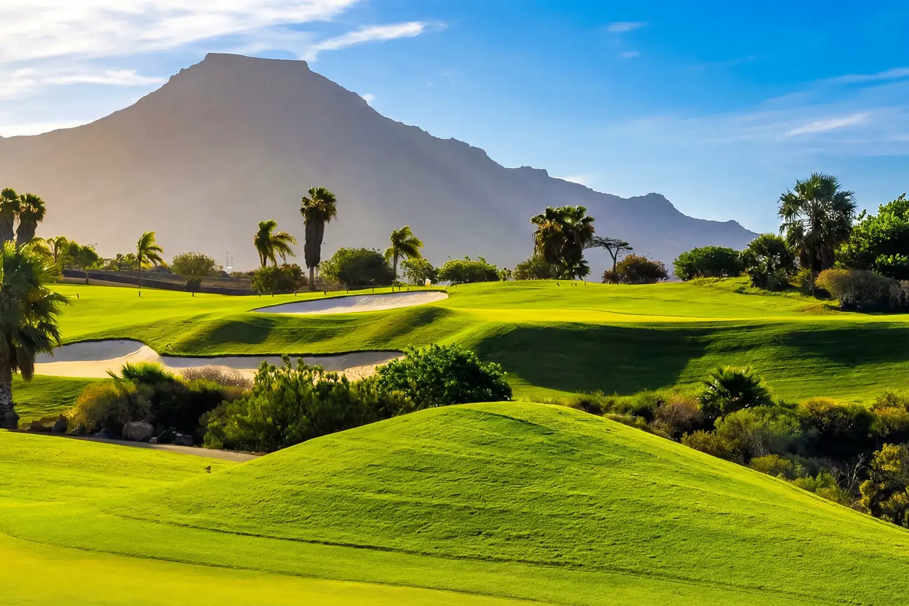 Golf Costa Adeje au lever du jour